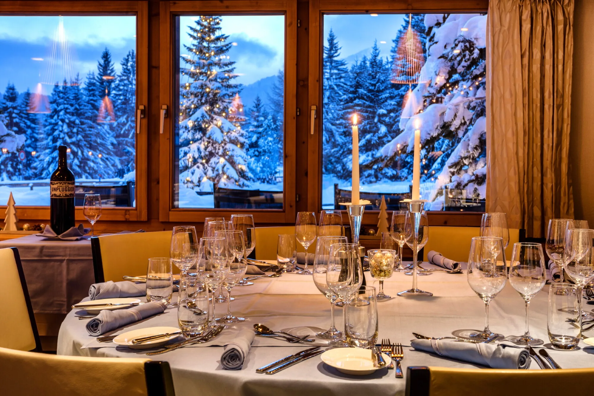 Abendessen direkt am Heidsee